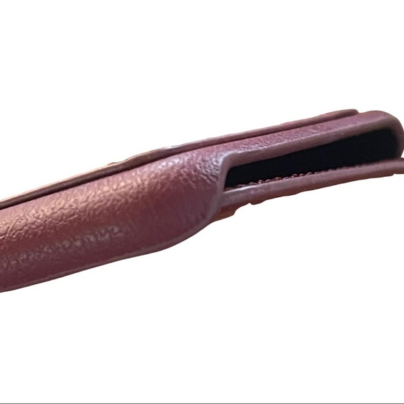 **5/$20** LUPA Burgundy Vegan Leather iPhone XS Max Case - Picture 7 of 12